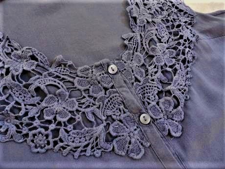 Blúzka s madeirou, amisu,s