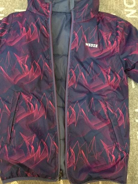 Dievcenska bunda 9-10 rokov, wedze,140