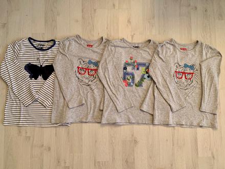 4x tricko dlhy rukav tcm, tcm,110