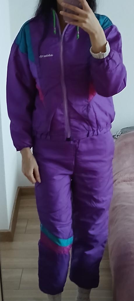 Fialová zimná súprava s/m, s