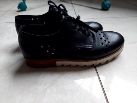 Kožené topánky barracuda, 36