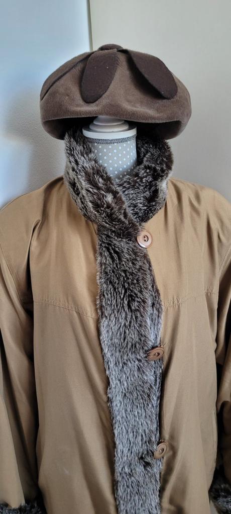 Dámsky teplý kabát, xxl