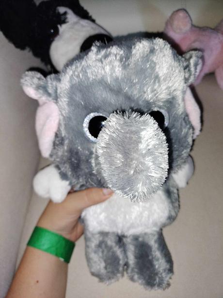 Big head zvieratká slon, prasa, psík, 