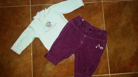 Nohavice+body, kik,62