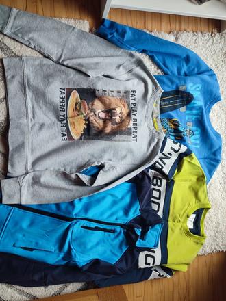 4x mikina, 140–152