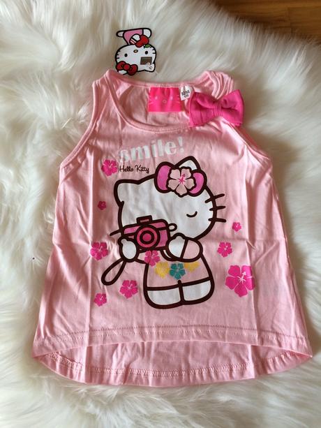 Dievčenské tielko hello kitty - sv.ružové., sanrio,92 - 122