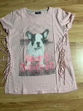 Dievčenské tričko so psíkom, 170