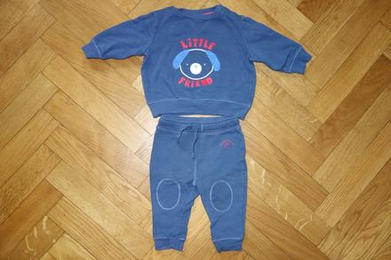 Tepláková súpravička macko, texbasic,68