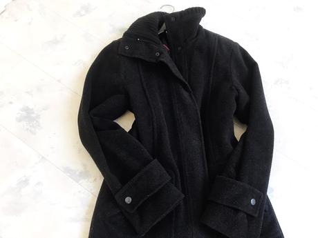 3/4 lahký vlnený kabát s/m, m