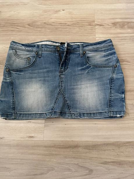 Dámska riflová sukňa, denim,l