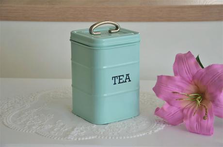 Plechová mint dóza -"tee", 