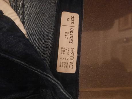 Elastické rifle 27/32 s vysokým pásom, esmara,36