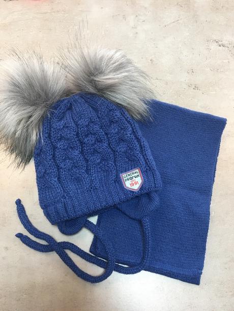 Ciapka so šálom na 1-1,5roka, 86