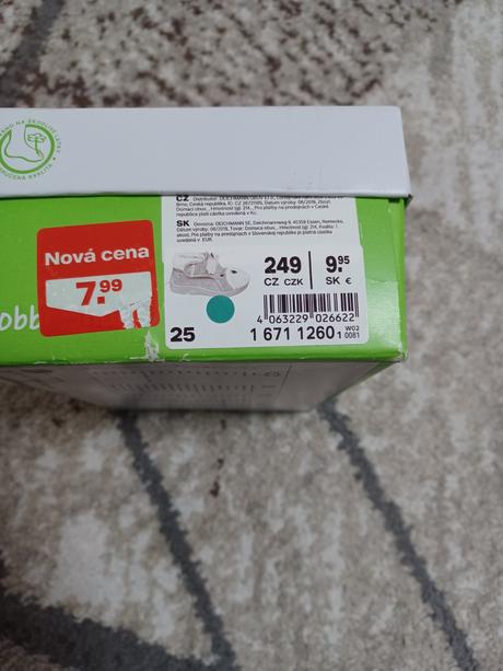 Papučky nove, bobbi shoes,25