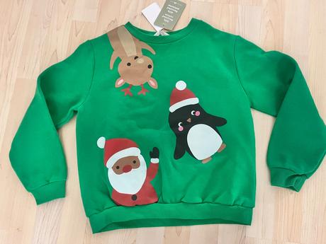 Vianocna h&m mikina 134/140, h&m,140