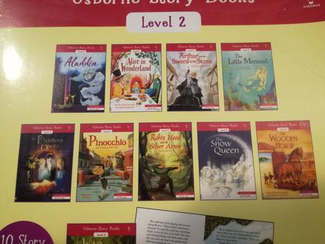 Usborne storybooks level 2 + qr audio x10 nsu20, 