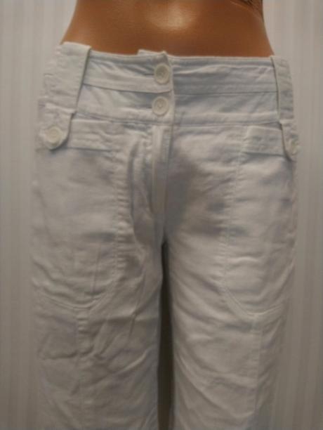 Dámske biele nohavice na leto, fat face, xs/s, s