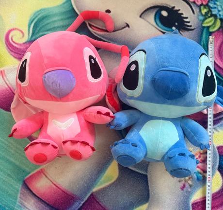 Stitch a angela veľké plyšové hračky, 