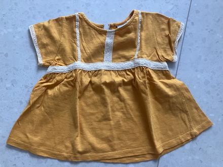 Žltý top, zara,104