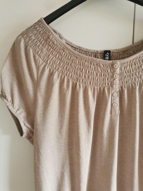 Bledohnede letné tričko /blúzka, takko,m