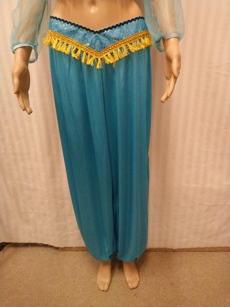 3 dielny orientálny kostým na brušný tanec, m,