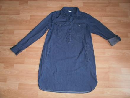 Bavlnené šaty s trojštvrťovými rukávmi, pepco,l