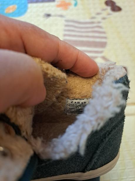 Teplé topánočky zara, rozm. 23, zara,23