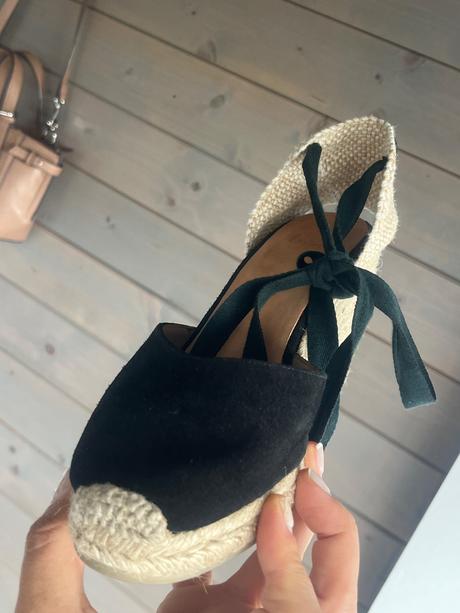 Letná elegancia castañer espadrilky, 39