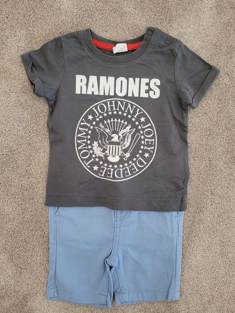 Kratasy +tričko, h&m,68