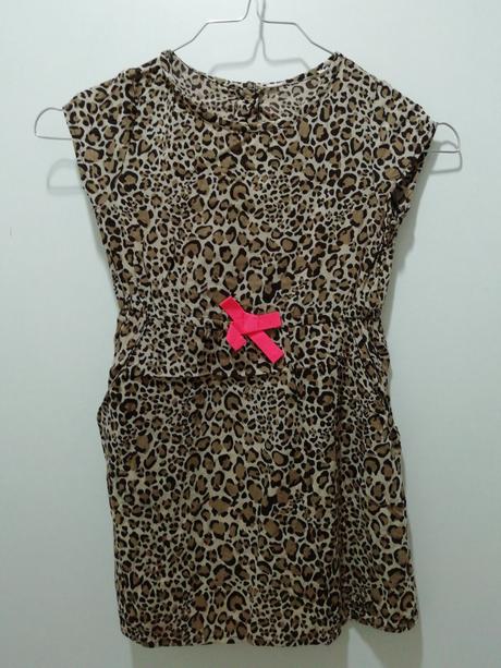 Leo tigrované letné šaty, 98