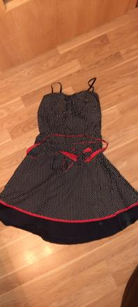 Letne saty vel.s-jemne bodky, s