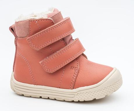 Zimná dievčenska obuv s membránou kora koral, protetika,24