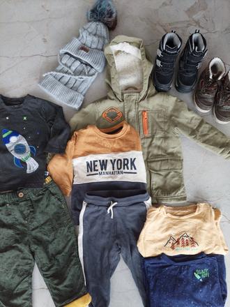 Balík oblečenia č.80, 68–80