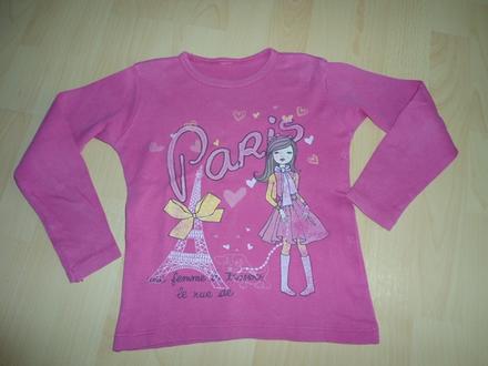 Syto-ruzove tricko, 128