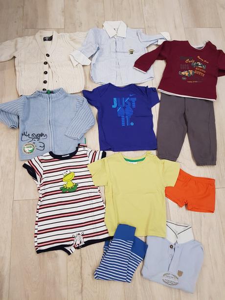 Balík detského oblečenia veľ. 80, 68–80