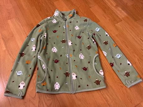 Detsky fleece tchibo 122/128 strasidla, tchibo,128