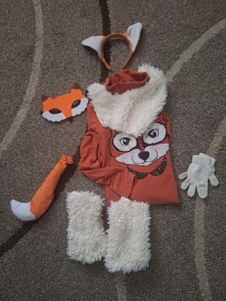 Líška-kostým na karnevál, 