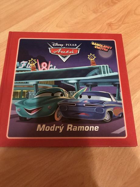Kniha cars disney,