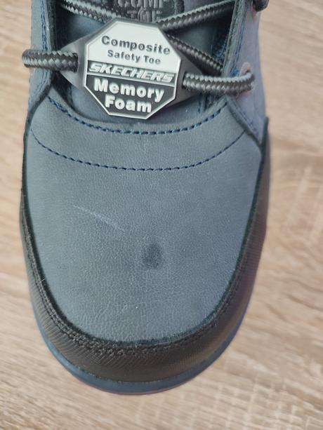 Skechers 37,5 - kožené topánky s vystuženou špičko, skechers,38