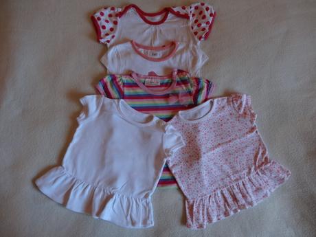 Tričká na leto č. 80 5 kusy, 80