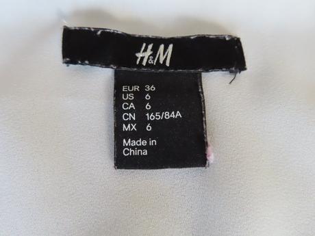 Biela blúzka h&m, veľ.36, h&m,36