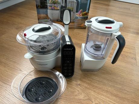 Babymoov nutribaby+ parny varic a mixer, babymoov
