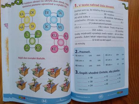 Pre 1-4 matematika+ slovenčina hrou - 8eur,