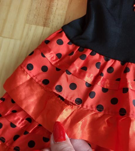 Karnevalové šaty flamenco na 4 roky, 