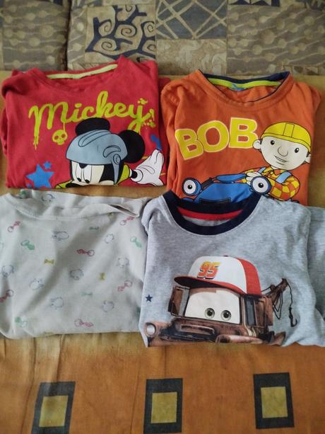 Tričká dlhý rukáv, 122