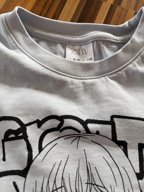 Dievčenske tričko zn.zara na 9-10 rokov, zara,146