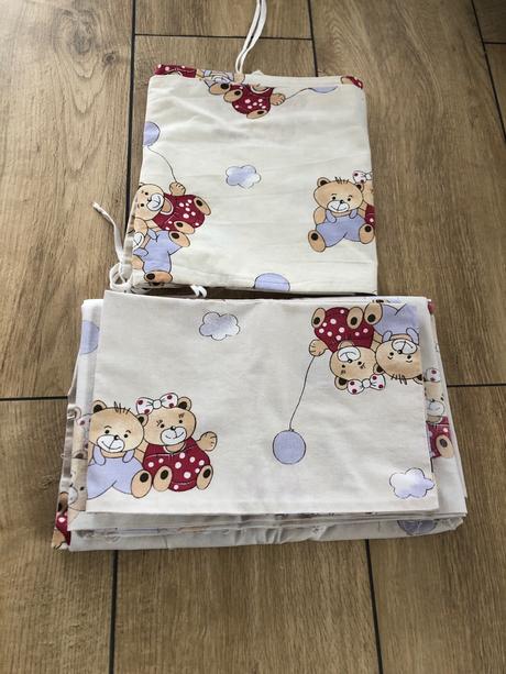 Obliečky + mantinel, šírka (cm): 60,dĺžka (cm): 120