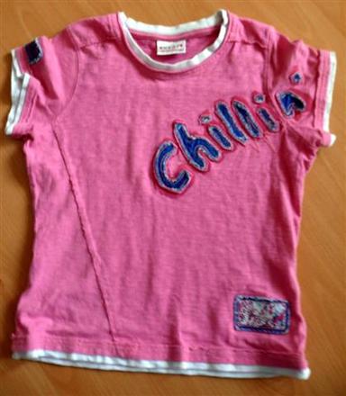 Ružové s riflovou aplikáciou ako z obchodu, next,140