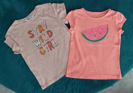 2 tričká c&a a h&m, h&m,110
