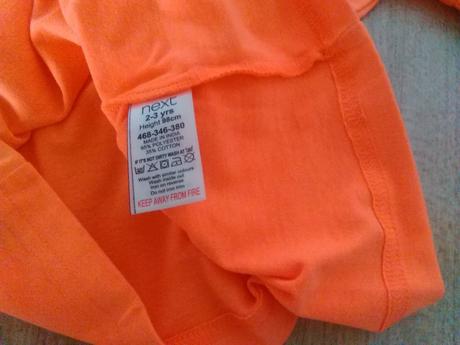 Neonové tričko, next,98